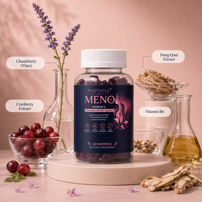 MENO gummies for hot flashes and night sweats, daily menopause & perimenopause support