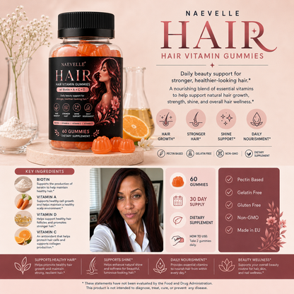 HAIR hair vitamin gummies ingredients and benefits