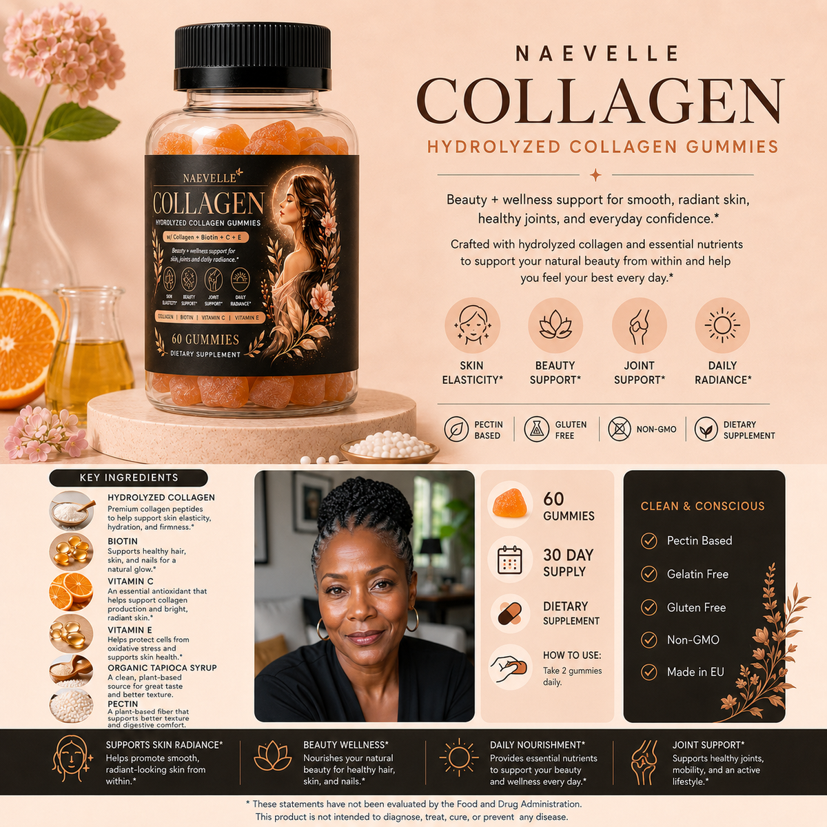 Hydrolyzed collagen gummies benefits and ingredients