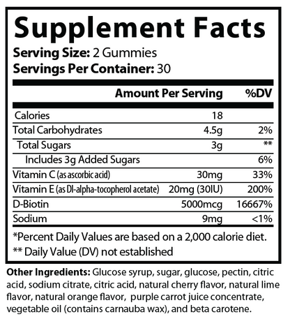 Naevelle GLOW skin glow gummies close-up