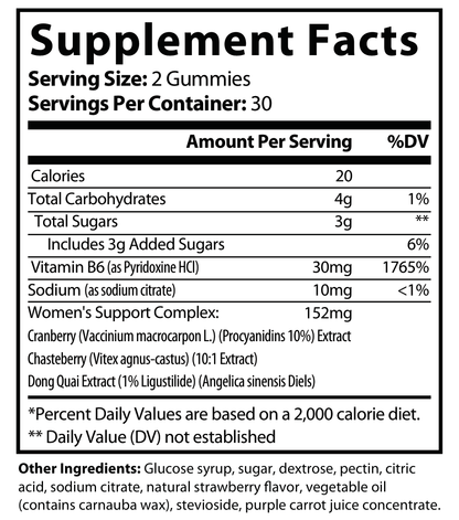 Naevelle MENO perimenopause and menopause hormonal balance gummies close-up